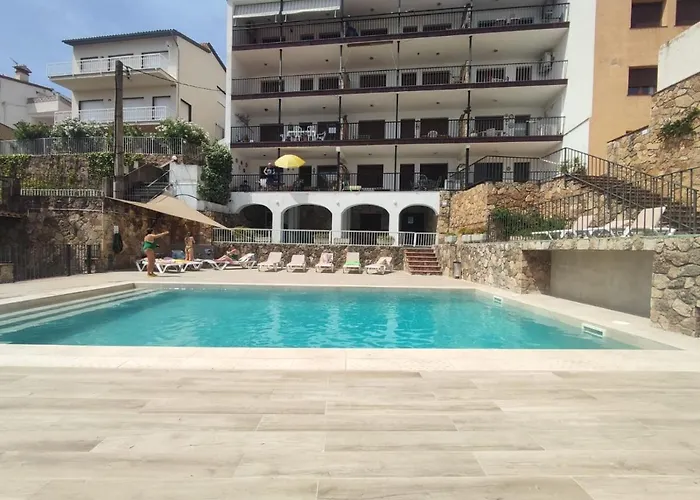 Tossa De Mar, Miramar Con Piscina