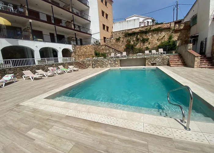 Miramar , Tossa De Mar, Con Piscina Апартаменты *